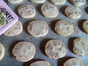 Cookies cannelle et noix