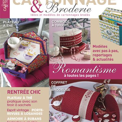 Retrouvez Dominique Augagneur dans Passion fil cartonnage et broderie n°12