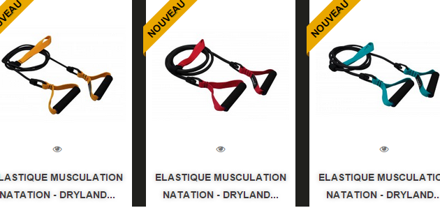 Finis - Elastique musculation natation - Dryland Cords