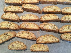 Cantuccini ou croquants aux amandes