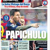La Une de Mundo Deportivo aujourd'hui (13/09/2015) / La portada de Mundo Deportivo hoy (13/09/2015) / La portada de Mundo Deportivo avui (13/09/2015) / The today's Mundo Deportivo Cover (09/13/2015)﻿