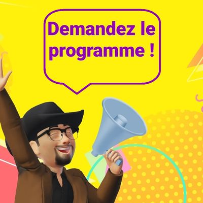 DEMANDEZ LE PROGRAMME SEPTEMBRE 2024...