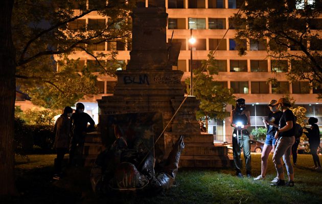 US Protesters Topple Statue Of Accomplice Common In Washington DC: File 