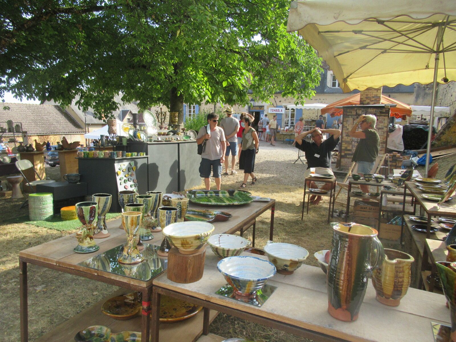 Calendrier Marché De Potiers 2023 Festival De Céramique 2022 - Le Couvent De Treigny (89)