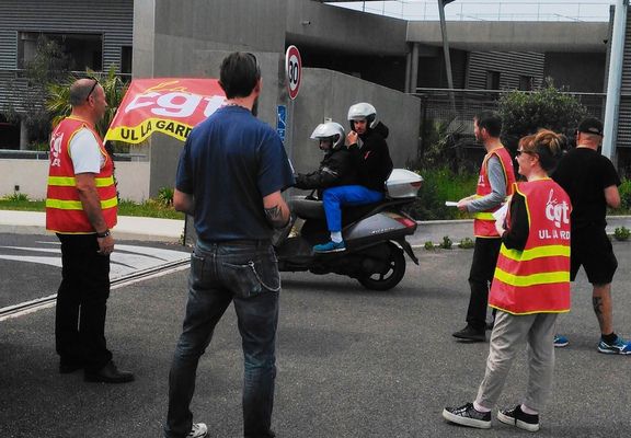 Appel au 1er mai, A la rencontre des salarié-es de #Transfix La Garde