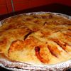 Tarte aux pommes à la crème brûlée