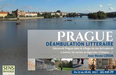 Déambulation littéraire à Prague - Voyage organisé par www.sensinverse.com