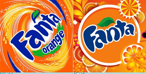 Nouveau logo pour Fanta !