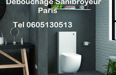 Plombier spécialiste sanibroyeur 0605130513 Prix Pas Cher Paris 
