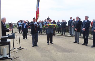 26 MARS 2022 - LA SECTION FINISTÉRIENNE DE L'ORDRE NATIONAL DU MÉRITE MARITIME AU MÉMORIAL NATIONAL DES MARINS MORTS POUR LA FRANCE