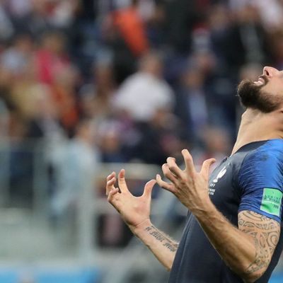 Olivier Giroud : « Avant chaque match, j’en demandais un peu plus au Seigneu r»