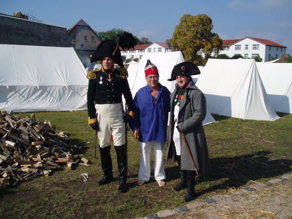 Le capitaine Carcajou et monsieur le maire étaient présents au bicentenaire d’Erfurt pour représenter l’association Suchet, armée des Alpes. 