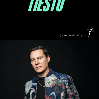 Tiësto date | Rakettnatt | Tromsø, Norway - august 22/24, 2024