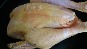 Poulet à la landaise
