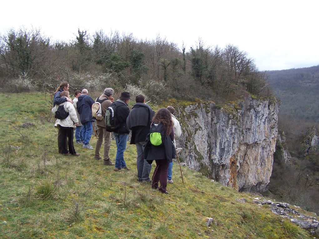 Quelques adhérents nous proposent des balades:avec Jean-Michel Gaudron, naturaliste, des balades découverte, avec Laurent Huchot des marches plus sportives, Christine Ducoux, Quince Graveson, Marie-Ange Dreyer, balade et patrimoine... presque tous