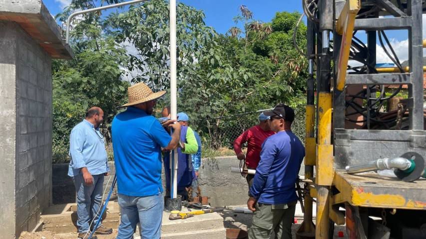 Alcaldía de San Diego inauguró pozo de agua en Altos del Paraíso para beneficio de vecinos