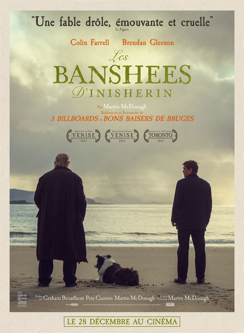 Les Banshees d'Inisherin (BANDE-ANNONCE) avec Colin Farrell, Brendan Gleeson - Le 28 décembre 2022 au cinéma
