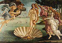 1/ Vénus de Botticelli. 2/ Coquille Saint Jacques. 3/ Vulve humaine. 