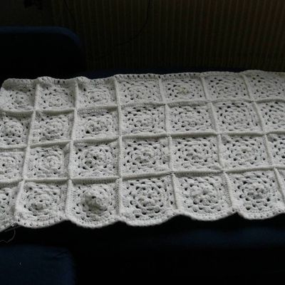 couverture  bebe au crochet