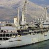 USS Emory S Land Conducts MEDEVAC