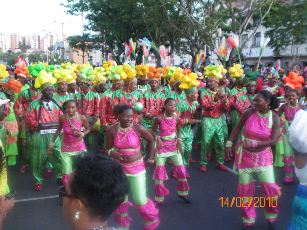 Des photos du Carnaval du Dimanche gras à Fort-de-France en Martinique.