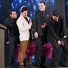 Shahrukh Khan, Salman Khan et Aamir Khan dans l'émission Aap Ki Adalat