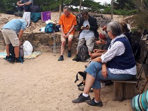 Promenade n° 39 de septembre 2019, autour des Portes en Ré, sur le &quot;chemin du sel&quot;.