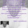 Message d'Henri Loevenbruck !