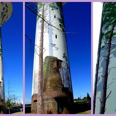 Le château d'eau de St Martin d'Oney