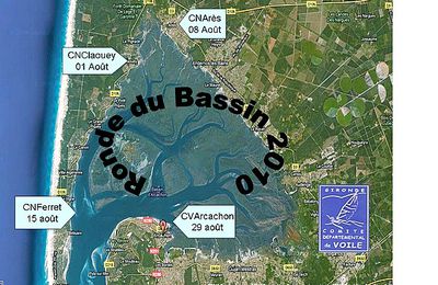 La " Ronde du Bassin " 2010, en 4 grandes escales...