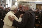 La rencontre avec le Pape Francois - spotkanie z Ojcem sw Franciszkiem