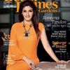 Raveena Tandon en couverture du magazine Better Homes & Gardens pour octobre 2012