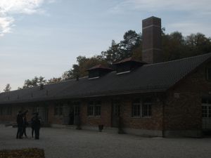 le bâtiment de crémation du camp de Dachau