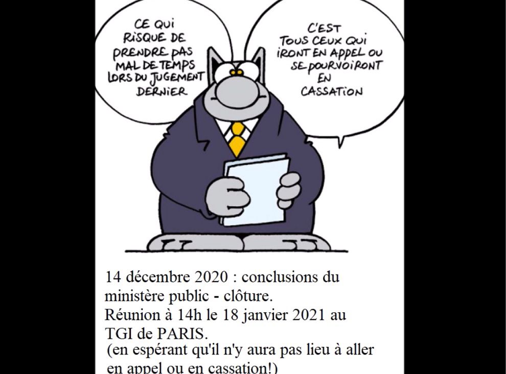 Le procès de J.M. engagé il y a trois ans suit son cours. Résultat attendu pour octobre 2021.