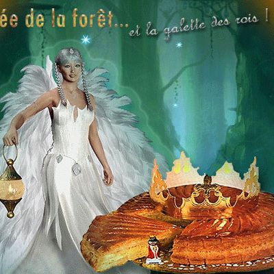 La Fée de la Forêt et la galette des rois.