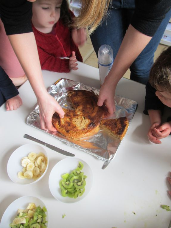 Anniversaire de Tiago et recette du gâteau-poisson