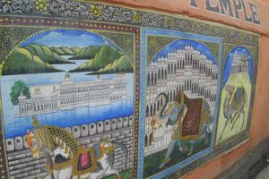 Udaipur, ville renommee pour ses peintures miniatures, que l on peut aussi