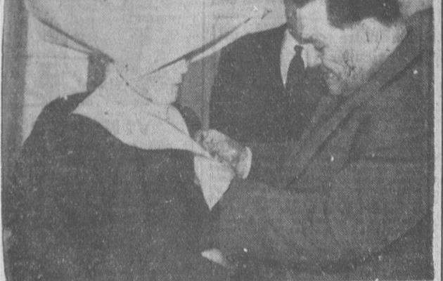 Visite du Ministre de la Santé Publique, avril 1954 – Pen Bron