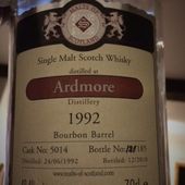 Ardmore 18Y MoS 1992/2010 - Passion du Whisky