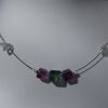 Collier Fluorite (et accessoires en plaqué Argent)