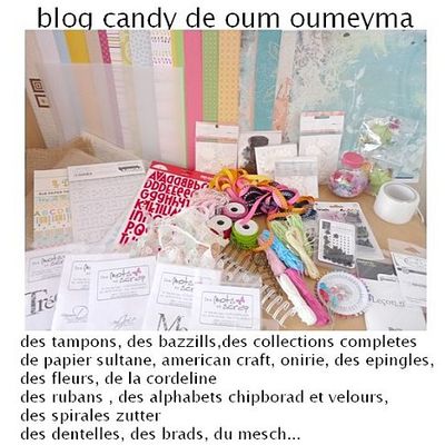 Blog Candy chez Oum Oumeyma