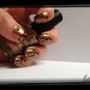 Nail art de la semaine "Aile de papillons chic"