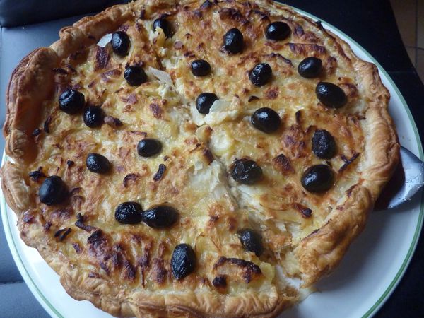 Tarte aux oignons