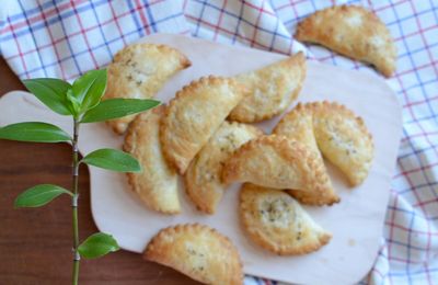 Feuilletés thon fromage frais et poivron