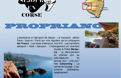 Séjour en Corse