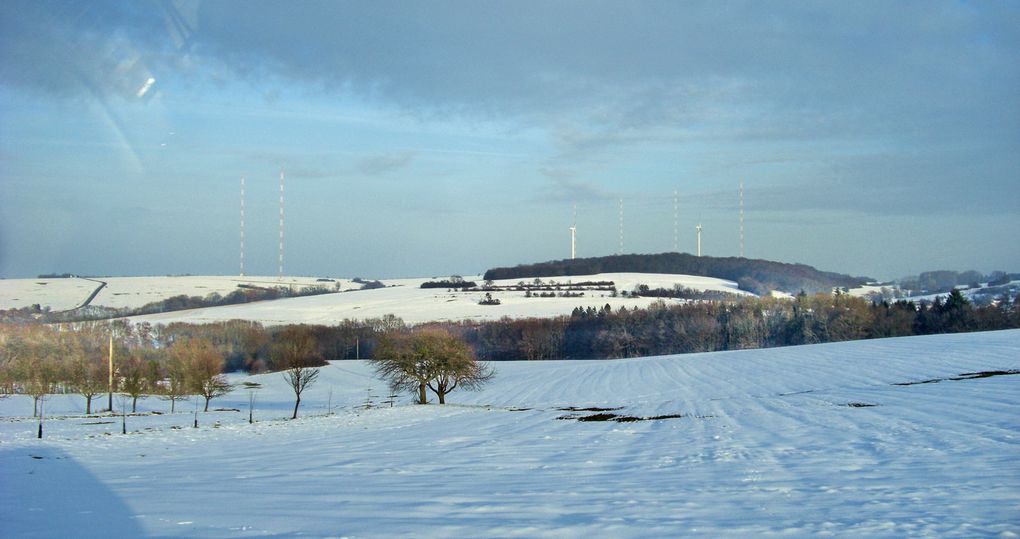 Balade traditionnelle du nouvel an de Hestroff à Tromborn via Gomelange, Bettange, Guirlange, Velving, Teterchen.