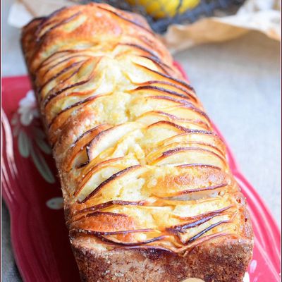 Un cake aux pommes...so chic !