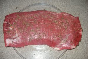 Bavette - Flank Steak .