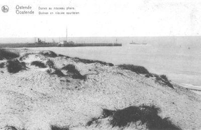 Dunes d'Ostende au début du XXe siècle