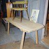 TABLE DE FERME BOIS BRUT (VENDUE)